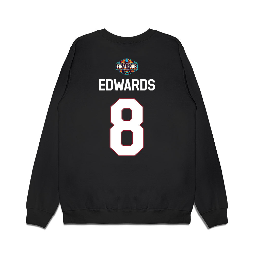 South Carolina - NCAA Women's Basketball : Joyce Edwards - Final Four NCAA® March Madness® 2026 Premium Crewneck Sweatshirt-1