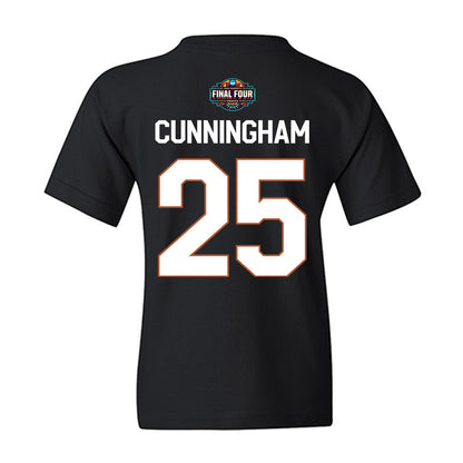 Texas - NCAA Women's Basketball : Breya Cunningham - Final Four NCAA® March Madness® 2026 Youth T-Shirt-1