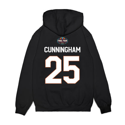 Texas - NCAA Women's Basketball : Breya Cunningham - Final Four NCAA® March Madness® 2026 Premium Hooded Sweatshirt-1