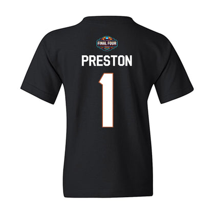 Texas - NCAA Women's Basketball : Bryanna Preston - Final Four NCAA® March Madness® 2026 Youth T-Shirt-1