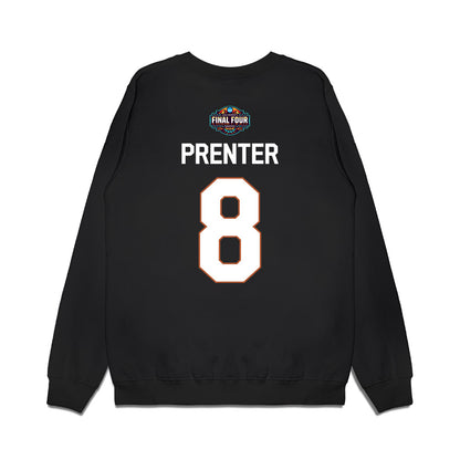 Texas - NCAA Women's Basketball : Grace Prenter - Final Four NCAA® March Madness® 2026 Premium Crewneck Sweatshirt-1