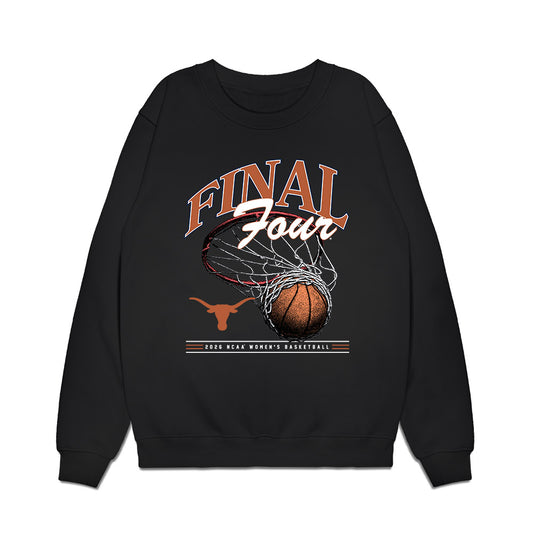 Texas - NCAA Women's Basketball : Abbie Boutilier - Final Four NCAA® March Madness® 2026 Premium Crewneck Sweatshirt-0