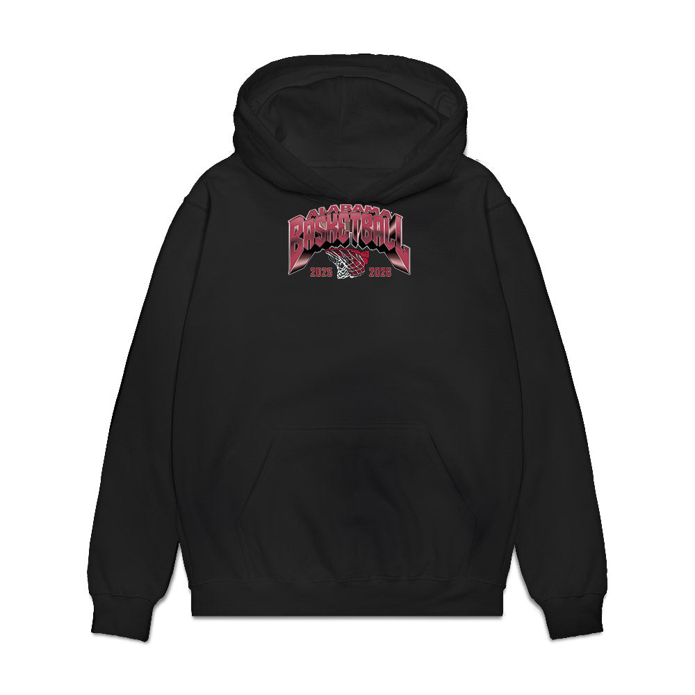 Alabama - NCAA Men's Basketball : - Team Collage Premium Hooded Sweatshirt-0