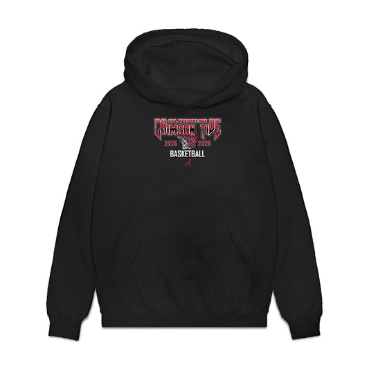 Alabama - NCAA Women's Basketball : - Team Collage Premium Hooded Sweatshirt-0