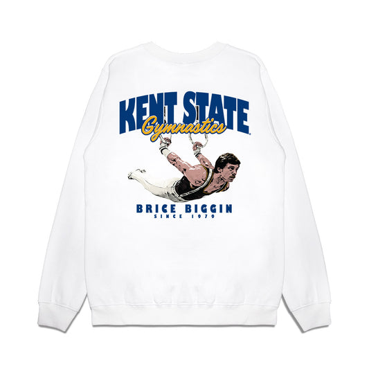 Kent State - NCAA Women's Gymnastics : Brice Biggin - Graphic Premium Crewneck Sweatshirt-1