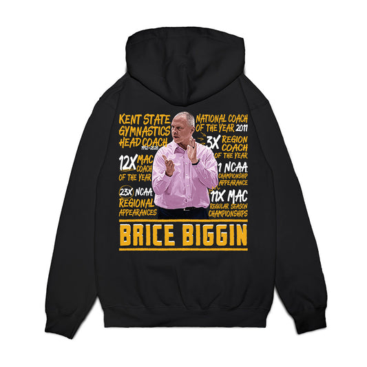 Kent State - NCAA Women's Gymnastics : Brice Biggin - Graphic v2 Premium Hooded Sweatshirt-1