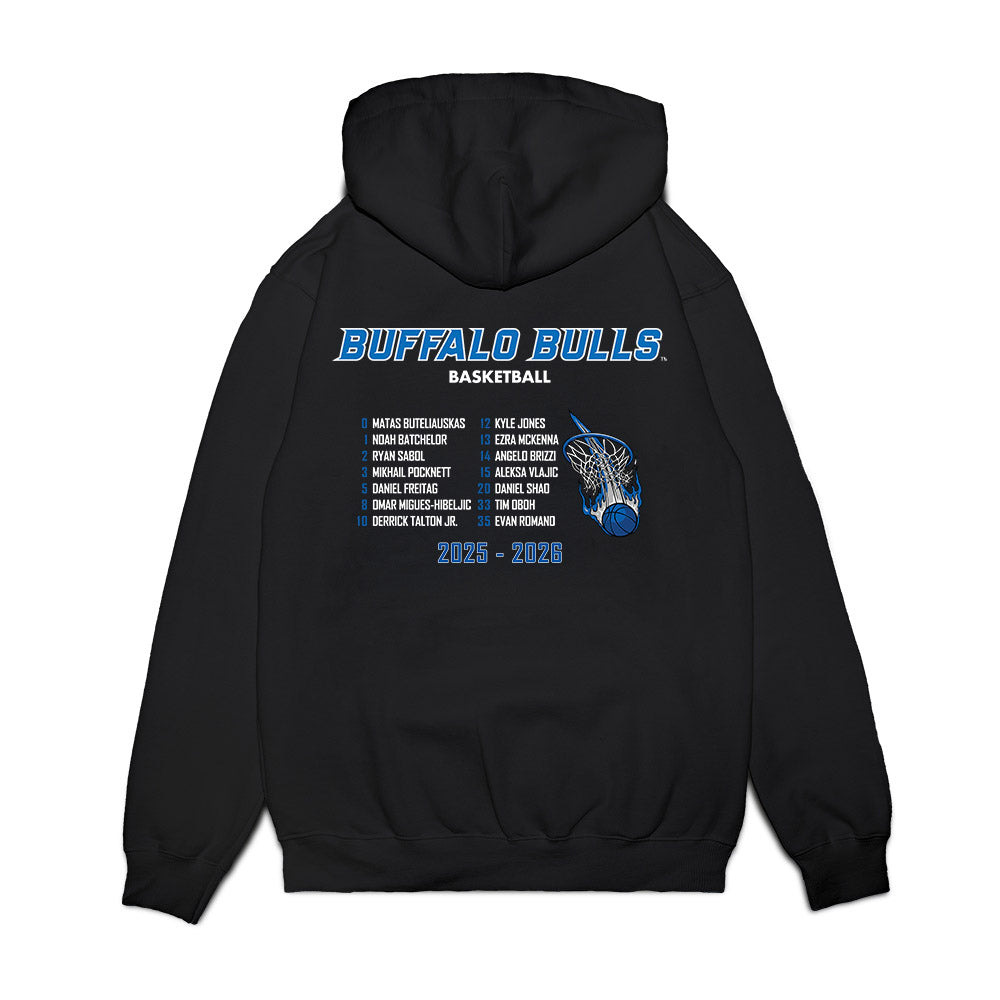 Buffalo - NCAA Men's Basketball : - Premium Hooded Sweatshirt-1