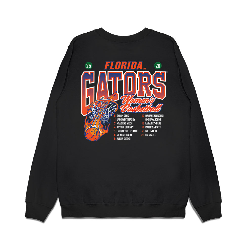 Florida - NCAA Women's Basketball : - Premium Crewneck Sweatshirt-1
