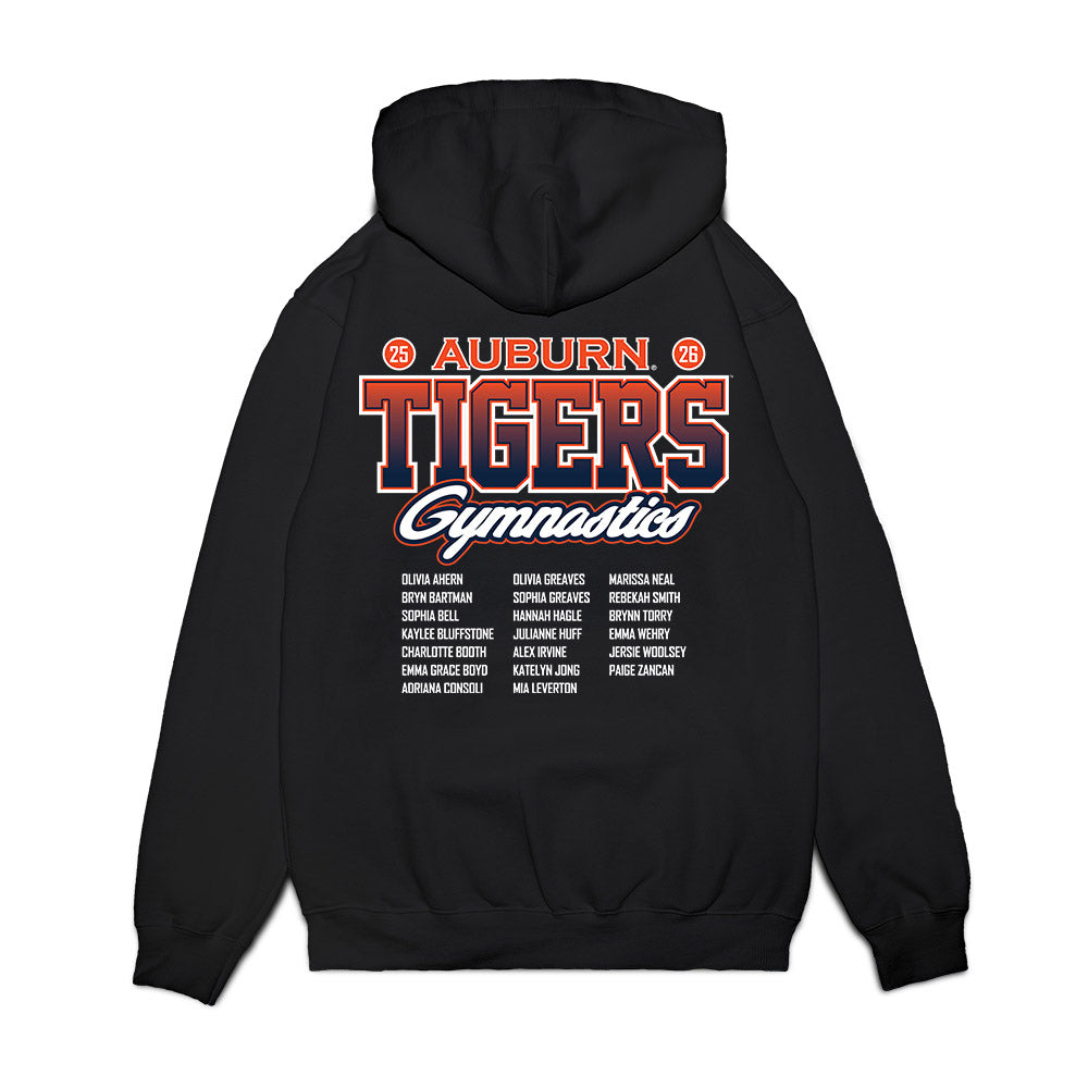 Auburn - NCAA Women's Gymnastics : Roster Premium Hooded Sweatshirt-1