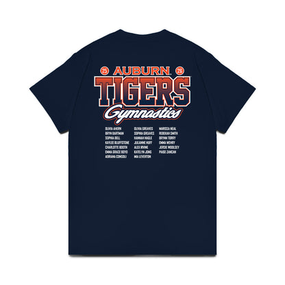 Auburn - NCAA Women's Gymnastics : Roster Comfort Colors T-Shirt-1