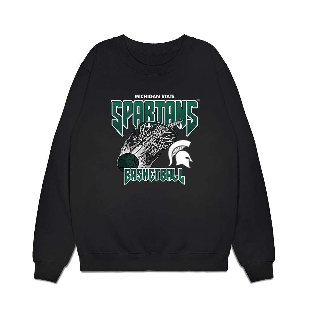 Michigan State - NCAA Men's Basketball : - Premium Crewneck Sweatshirt-0