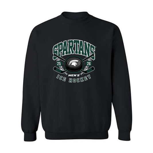 Michigan State - NCAA Men's Ice Hockey : - Roster List Crewneck Sweatshirt-0
