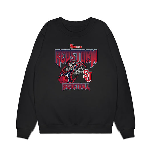 St. Johns - NCAA Men's Basketball : - Roster List Premium Crewneck Sweatshirt-0