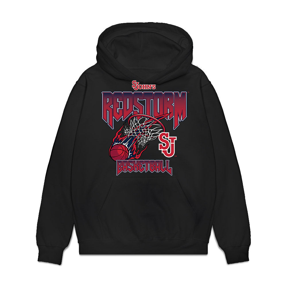 St. Johns - NCAA Men's Basketball : - Roster List Premium Hooded Sweatshirt-0