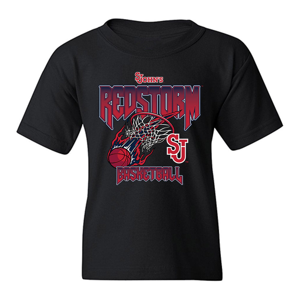 St. Johns - NCAA Men's Basketball : - Roster List Youth T-Shirt-0