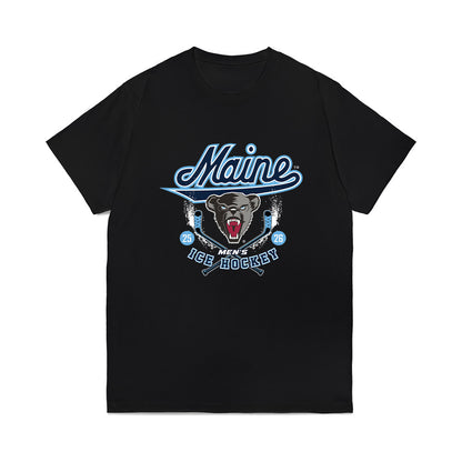 Maine - NCAA Men's Ice Hockey : Roster Comfort Colors T-Shirt-0