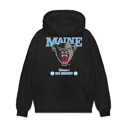Maine - NCAA Womens Ice Hockey : Roster List Premium Hooded Sweatshirt-0