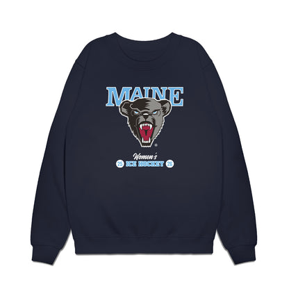Maine - NCAA Womens Ice Hockey : Roster List Premium Crewneck Sweatshirt-0