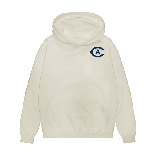 UC Davis - NCAA Football : Jordan Fisher - Collage Premium Hooded Sweatshirt-0