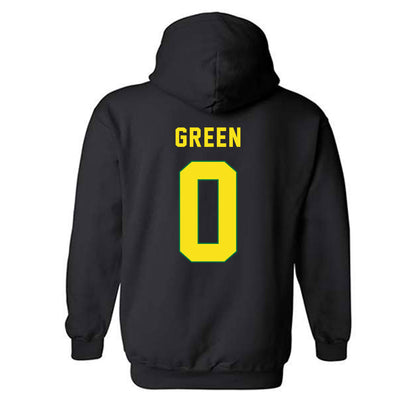 Oregon - NCAA Acrobatics & Tumbling : Olivia Green - Shersey Hooded Sweatshirt-1