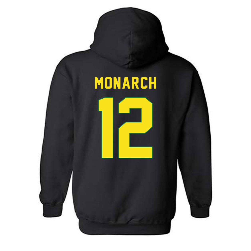 Oregon - NCAA Acrobatics & Tumbling : Samantha Monarch - Shersey Hooded Sweatshirt-1