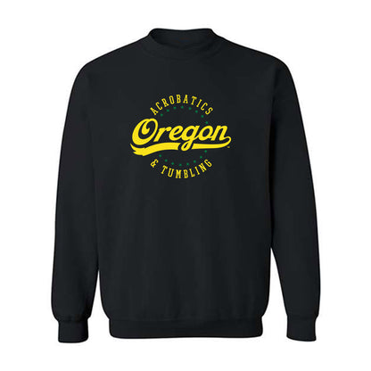 Oregon - NCAA Acrobatics & Tumbling : Aubrey Edge - Shersey Crewneck Sweatshirt-0
