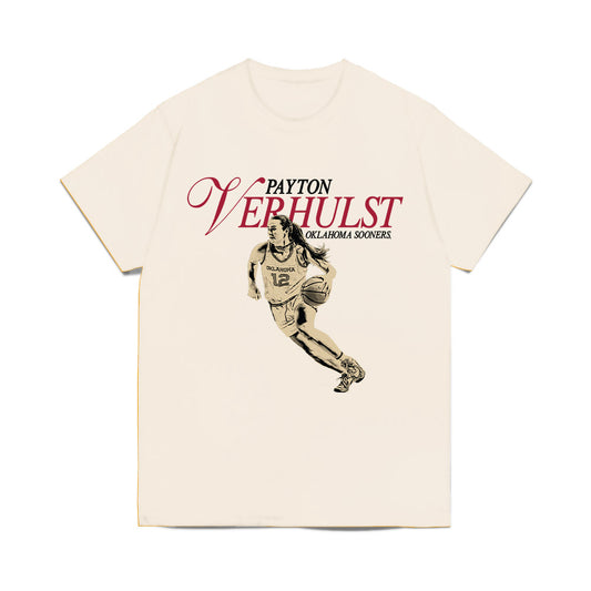 Oklahoma - NCAA Women's Basketball : Payton Verhulst - Legacy Comfort Colors T-Shirt-0