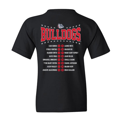 Gonzaga - NCAA Men's Basketball : - Roster Youth T-Shirt-1