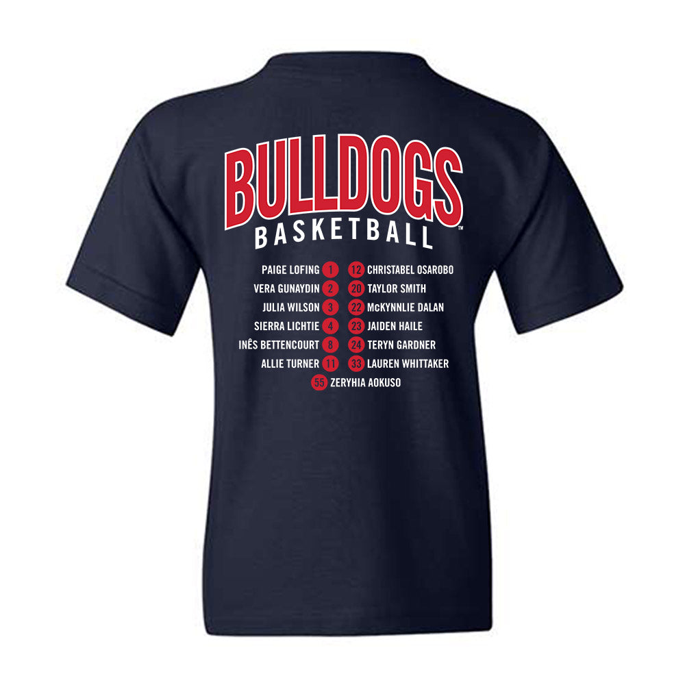 Gonzaga - NCAA Women's Basketball : - Roster Youth T-Shirt-1