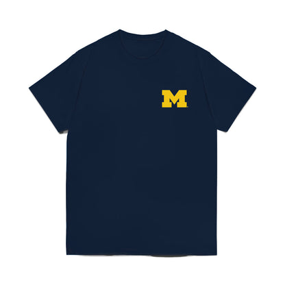 Michigan - NCAA Men's Basketball : - Roster Comfort Colors T-Shirt-0