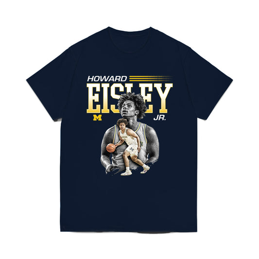 Michigan - NCAA Men's Basketball : Howard Eisley Jr - Collage Comfort Colors T-Shirt-0