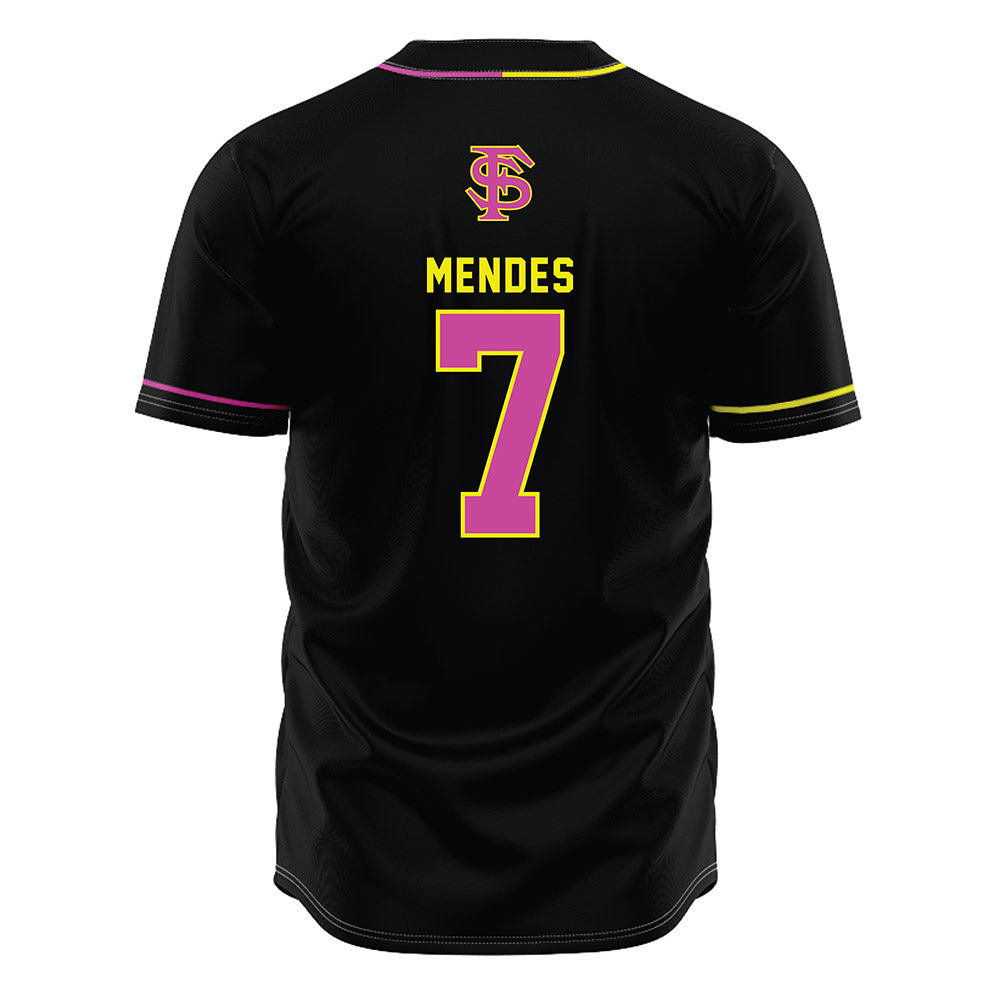 FSU - NCAA Baseball : Wes Mendes - Savanna Banana Jersey-1
