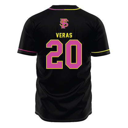 FSU - NCAA Baseball : Genson Veras - Savanna Banana Jersey-1