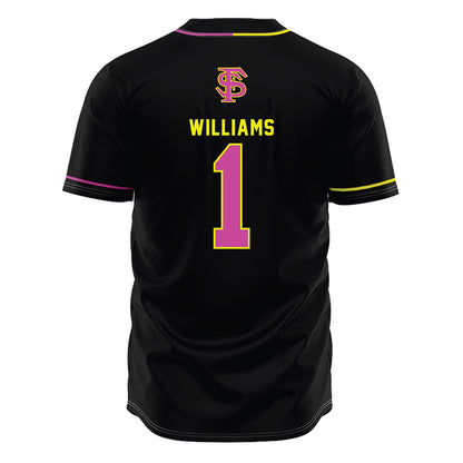 FSU - NCAA Baseball : Chase Williams - Savanna Banana Jersey-1
