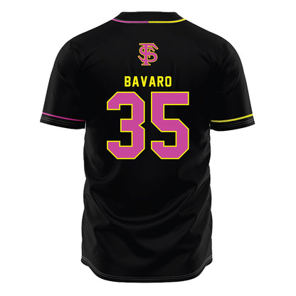 FSU - NCAA Baseball : Will Bavaro - Savanna Banana Jersey-1