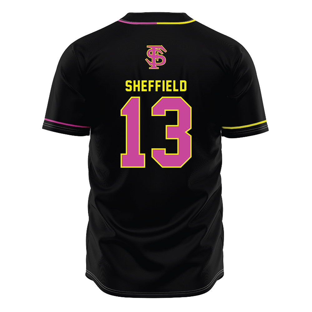 FSU - NCAA Baseball : Noah Sheffield - Savanna Banana Jersey-1