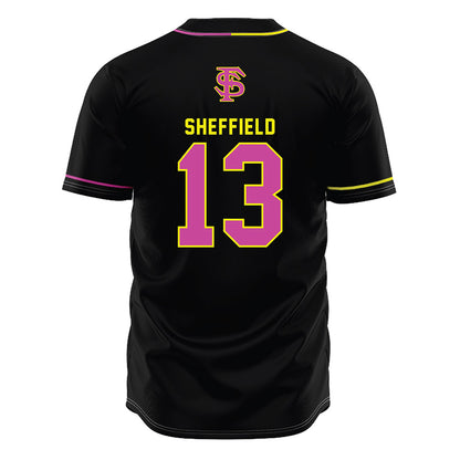 FSU - NCAA Baseball : Noah Sheffield - Savanna Banana Jersey-1