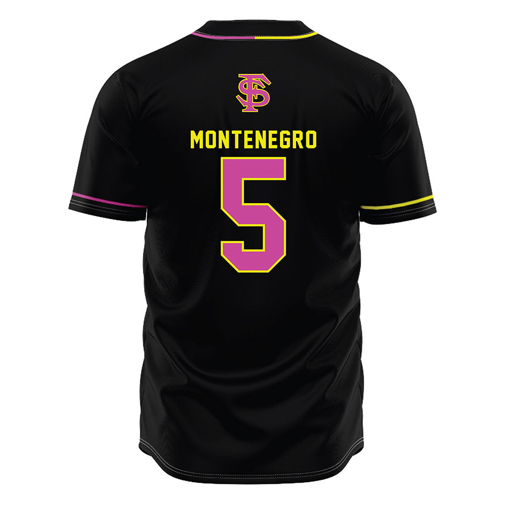 FSU - NCAA Baseball : Marvin Montenegro - Savanna Banana Jersey-1