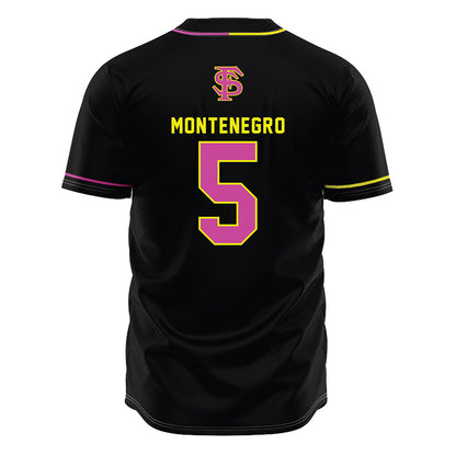 FSU - NCAA Baseball : Marvin Montenegro - Savanna Banana Jersey-1