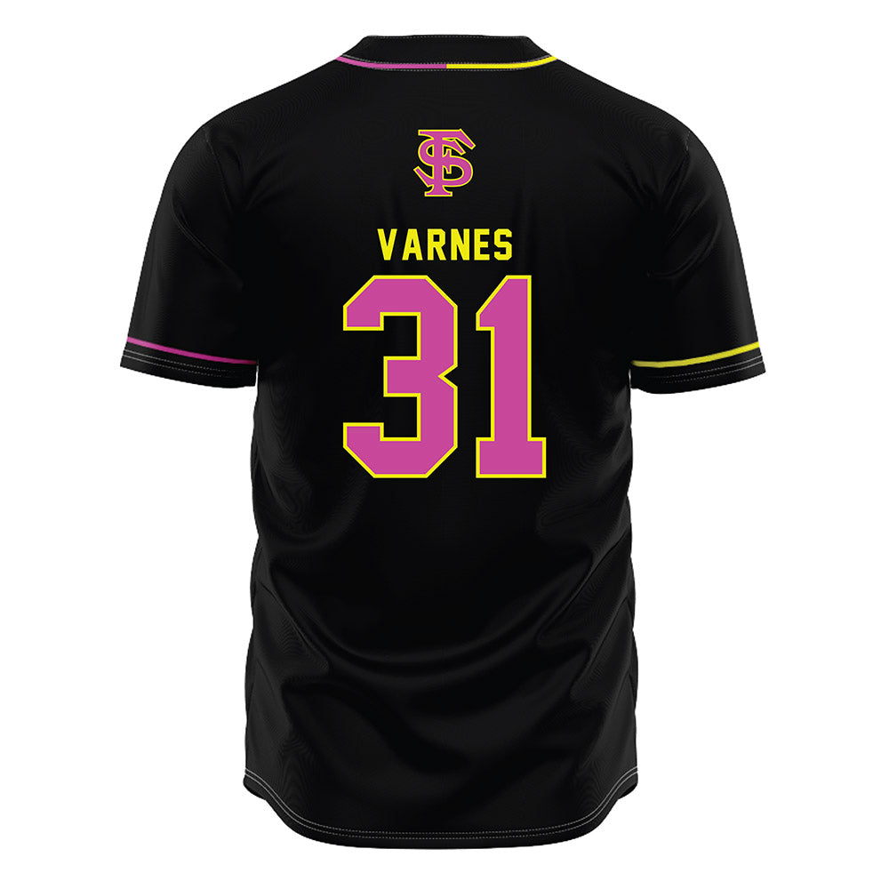 FSU - NCAA Baseball : Braxton Varnes - Savanna Banana Jersey-1
