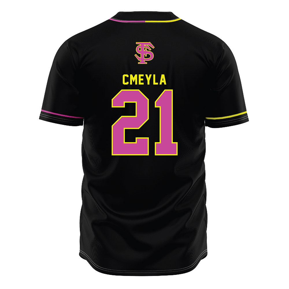 FSU - NCAA Baseball : Nathan Cmeyla - Savanna Banana Jersey-1