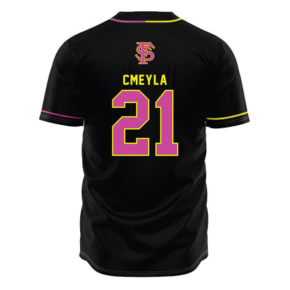 FSU - NCAA Baseball : Nathan Cmeyla - Savanna Banana Jersey-1