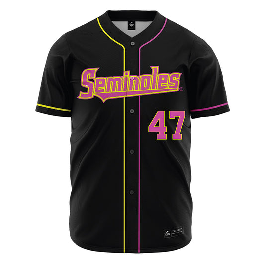 FSU - NCAA Baseball : Rhett Vaughn - Savanna Banana Jersey-0