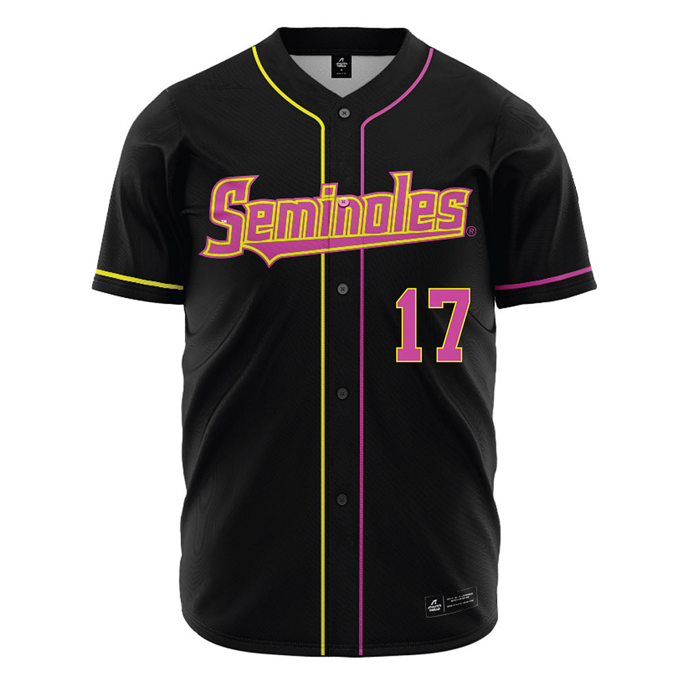 FSU - NCAA Baseball : Charlie Buckles - Savanna Banana Jersey-0