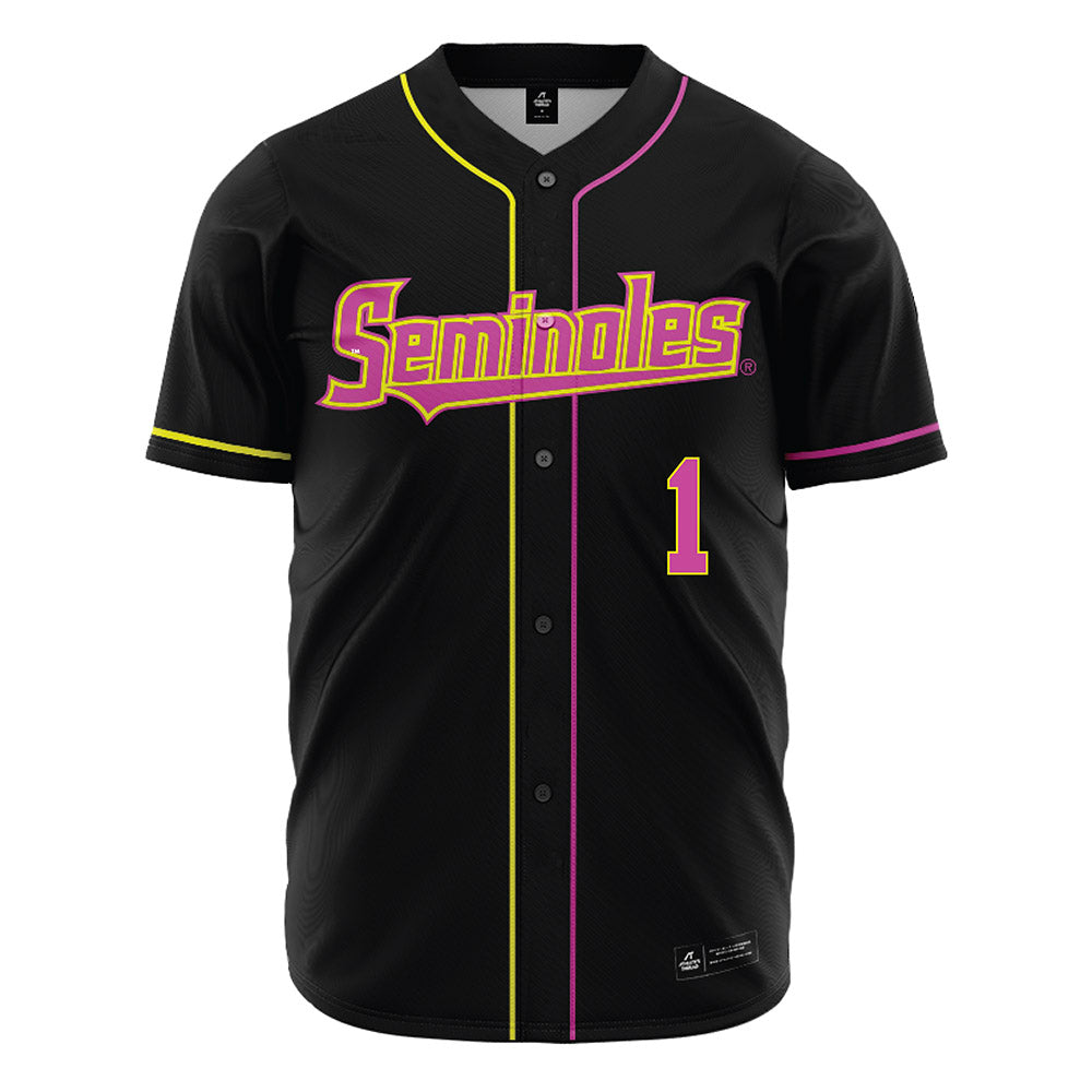 FSU - NCAA Baseball : Chase Williams - Savanna Banana Jersey-0