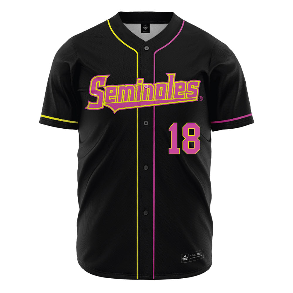 FSU - NCAA Baseball : Emmanuel Lantigua - Savanna Banana Jersey-0
