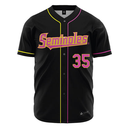 FSU - NCAA Baseball : Will Bavaro - Savanna Banana Jersey-0