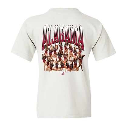 Alabama - NCAA Women's Gymnastics : - Team Collage Youth T-Shirt-1