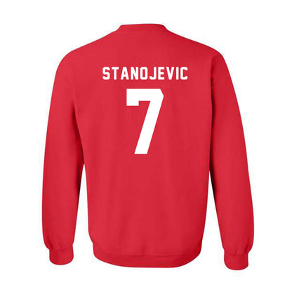 Barry - NCAA Men's Soccer : Zeljko Stanojevic - Classic Shersey Crewneck Sweatshirt-1