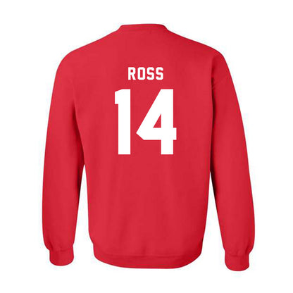 Barry - NCAA Beach Volleyball : Ava Ross - Classic Shersey Crewneck Sweatshirt-1